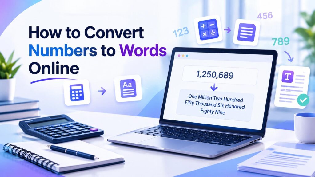 Read more about the article How to Convert Numbers to Words Online