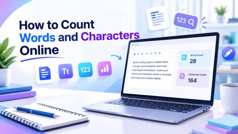 Read more about the article How to Count Words and Characters Online